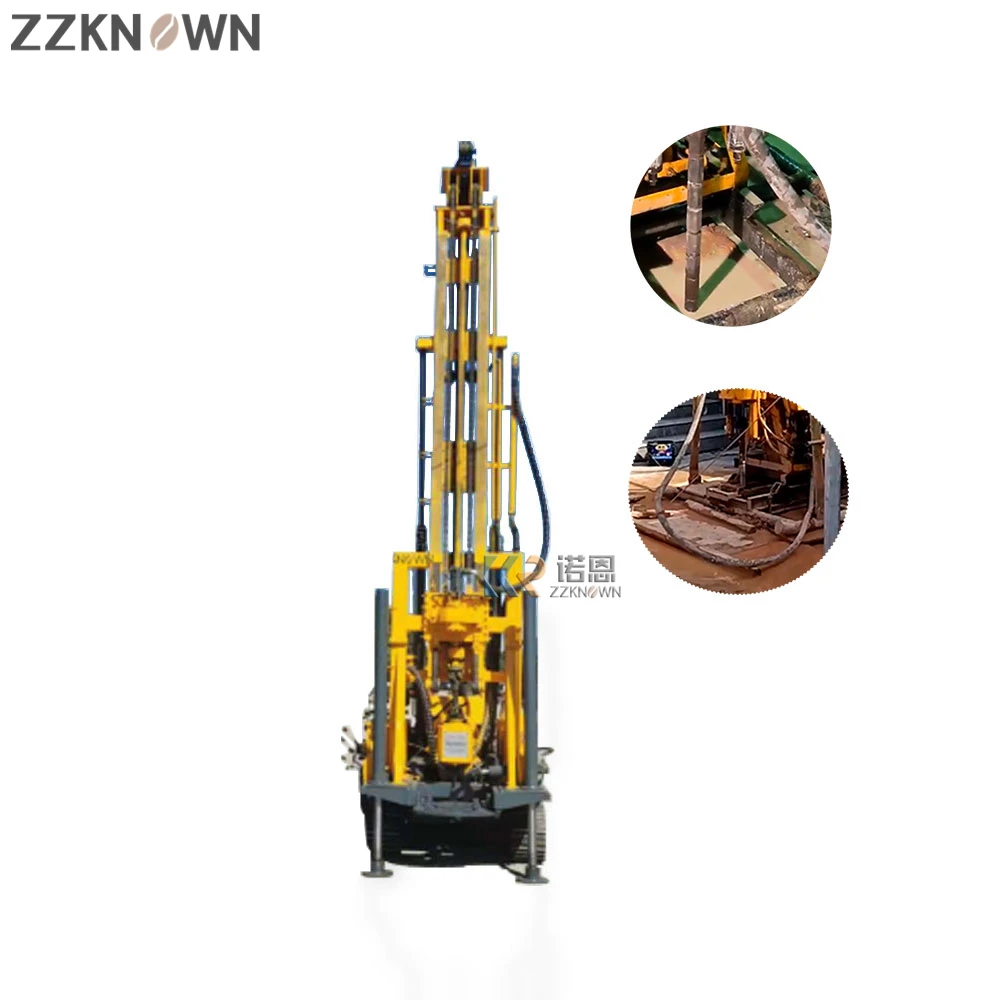 Borehole Drilling Machine Water Drilling Equipment Mining Machine For Water Lectric Motor Water Well Integrated