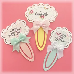 KSCRAFT Elegant Paper Clips Metal Cutting Dies Stencils for DIY Scrapbooking Decorative Embossing DIY Paper Cards