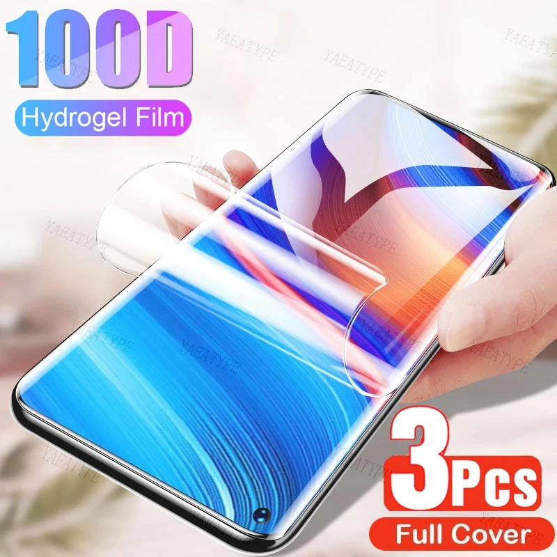 3Pcs Hydrogel Film For Doogee N40 Pro N30 N20 N10 S59 S86 S88 Plus S97 X93 X95 X96 S58 S110 V20 Pro N50 Screen Protective Film