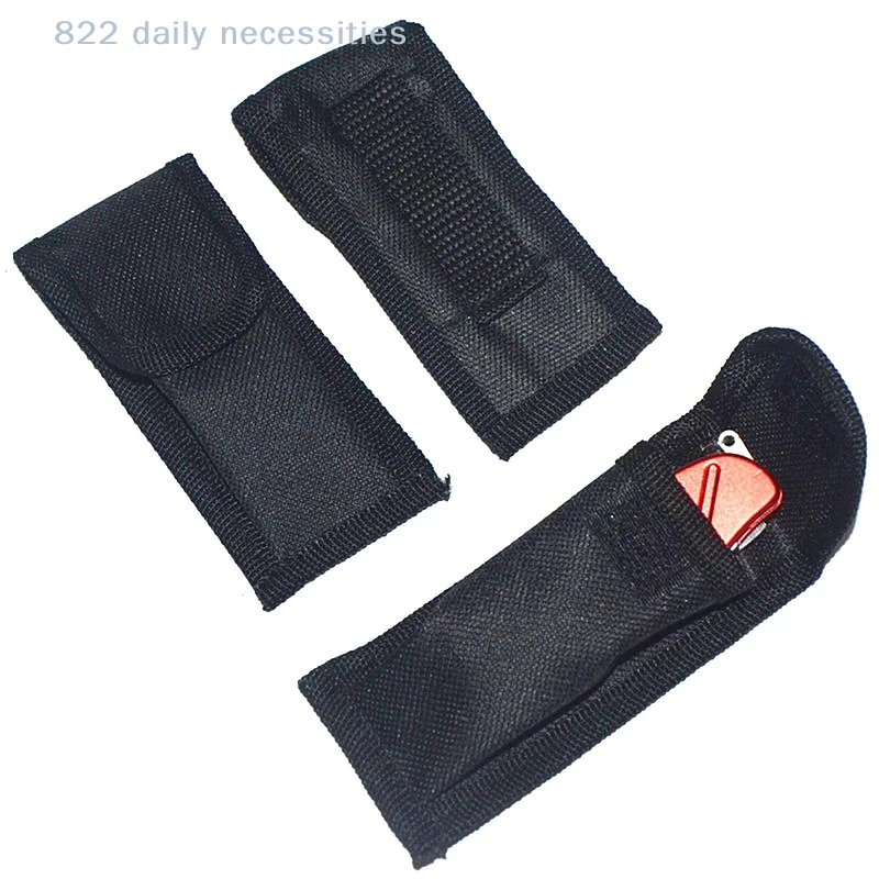 Nylon Bags For Folding Knife Oxford Cloth Storage Bags Outdoor Camping Hiking Knife Cover Packaging Organizer Pouch Multi-tools view 4