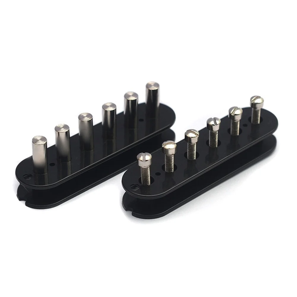

DIY For Alnico 2 Double Coil Pickup Kit for Guitar with 4 Conductor Wire Facilitating Series Parallel and Coil Split Wiring