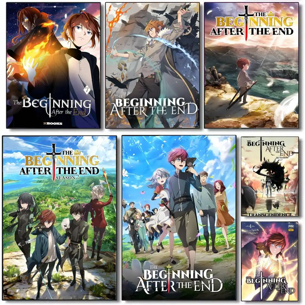 The Beginning After the End Poster Wall Art Printed Decor Sticker Stylish Home Gift for Living Room Bedroom Corridor Cafe