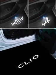 Car Led Welcome Light Courtesy Projector Ghost Shadow Logo Emblem Lamp For Renault Kadjar Captur Talisman Koleos A CLIO INITIALE