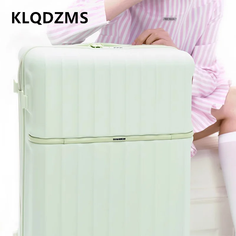 KLQDZMS Suitcase on Wheels Large Capacity Trolley Case PC Boarding Box 20
