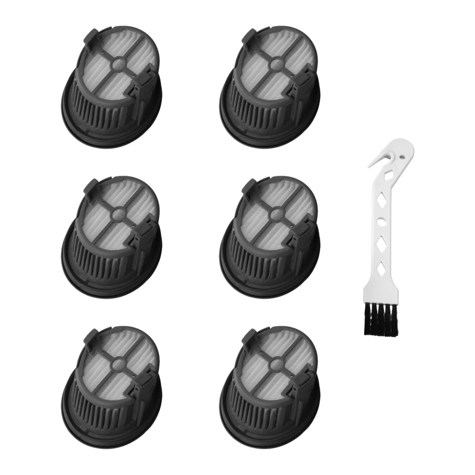 6Pcs Filters With B…