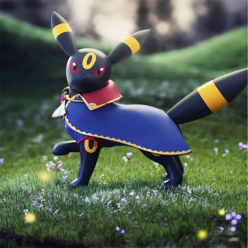 Pokemon Genuine Grand Assembly Series Peripheral Ornaments Umbreon Espeon Gengar Pikachu Anime Figures Collect Model Toys Gift