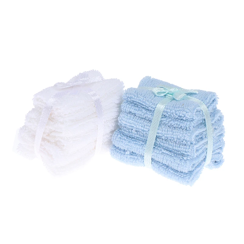 1:12 casa de muñecas miniatura toalla modelo muebles de baño decoración accesorios Juguetes