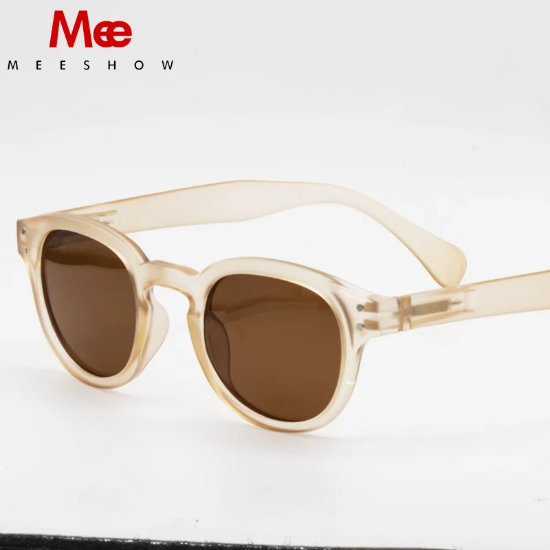 Meeshow Sunglasses 2023 NEW ARRIVAL Retro Men Glasses Europe Style Quality Women Sun Glasses UV400 Protection Sonnenbrillen 1513