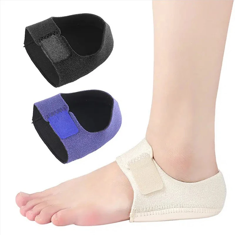 1 Pair Heel Cushion Gel Heel Cups for Heel Pain Plantar Fasciitis Heel Pads Great for Aching Feet Tendinitis Cracked Heel Repair