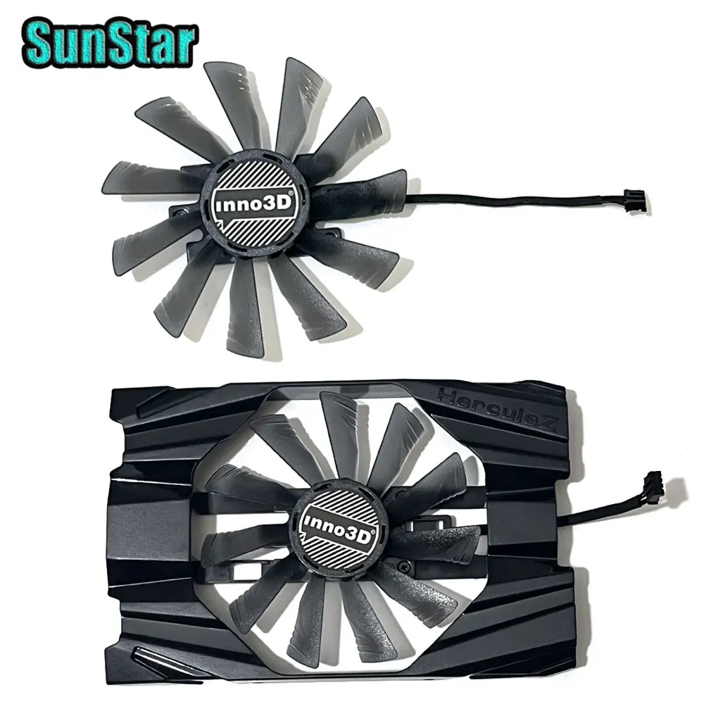 Novo caso original 95mm CF-121015S gtx 1060 ventilador de refrigeração da placa de vídeo para inno3d gtx 1060 1060s 1060ti rtx 2060 2060s gpu cooler ventilador