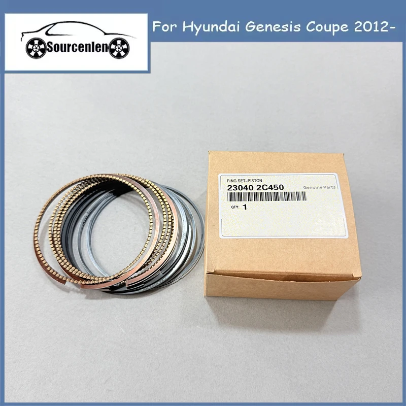

Brand New Genuine Engine Piston Ring for Hyundai Genesis Coupe 2012- 23040-2C450 230402C450