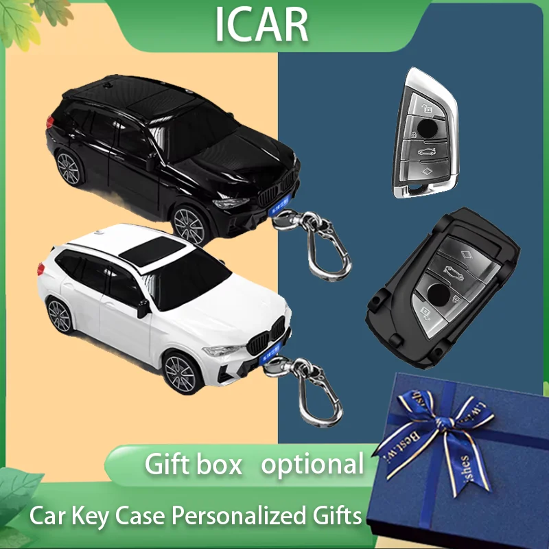 

For Bmw X3 Car Model Key Case for G11 F48 F39 520 525 F30 118i 218i 320i Key Cover Protective Case Buckle Man Creative Gift