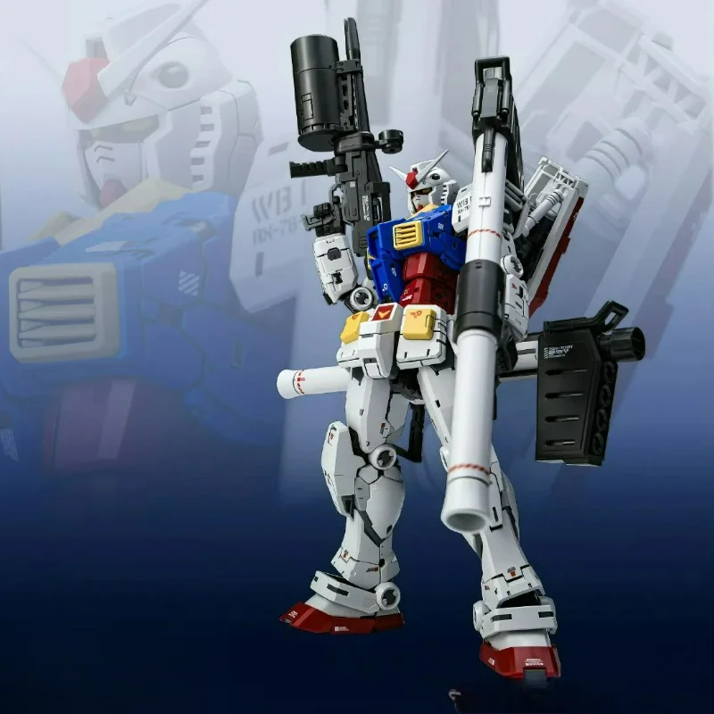 

FAT CAT Model RX78-2 Assembly Model Kit 1/100 Scale Special RG 1/144 2.0 Enlarged Version Plastic Model Desk Decoration Toy Gift