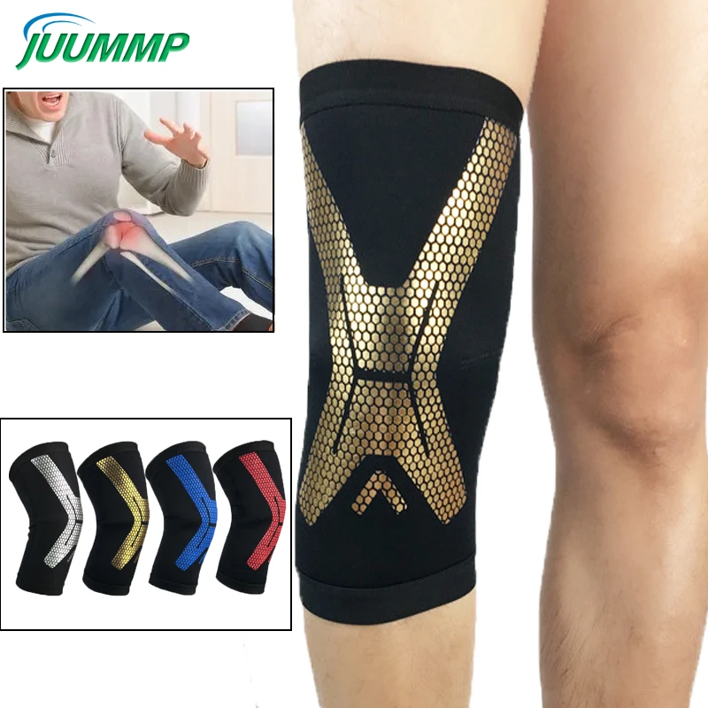 

1Pair Compression Knee Sleeve Knee Support Brace for Running Basketball Crossfit Squats Weightlifting Arthritis & Meniscus Tear