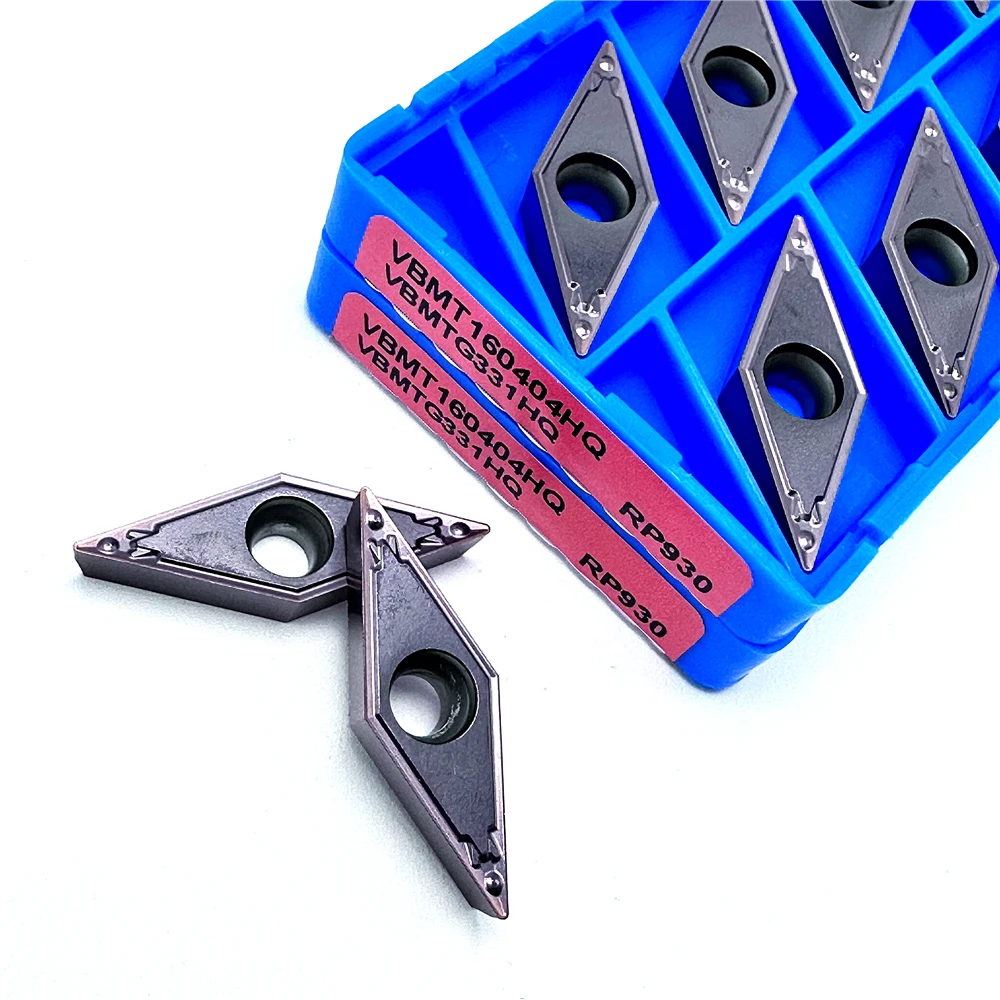 VBMT110304HQ VBMT160404HQ VBMT160408HQ PR930 inserto de carburo CNC acero inoxidable procesamiento torno corte herramienta de torneado externo