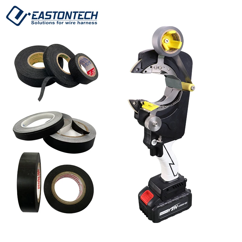 FACTORY Manual Hand-held Portable Wire Harness Tape Wrapping Machine Rechargeable Batteries Lasts 5 Hours Suitable for OD 7-45mm