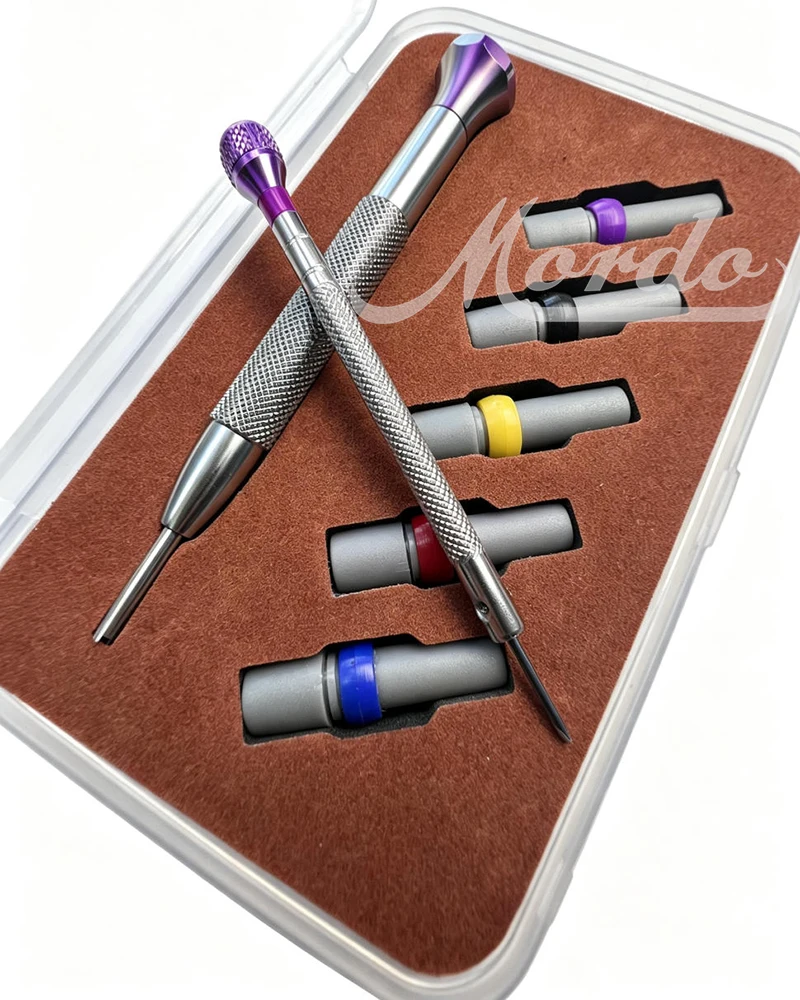 Professional five-star screwdriver set decoration tool,equipped with 6 screws,with specifications ranging from 2.35mm to 2.75mm
