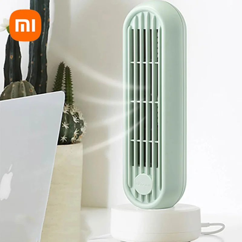 Xiaomi elektrische Lüfter Desktop negative Ionen Reinigung niedrige Dezibel starke Winde wiederauf ladbare Schlafsaal Haushalt Groß winkel Lüfter