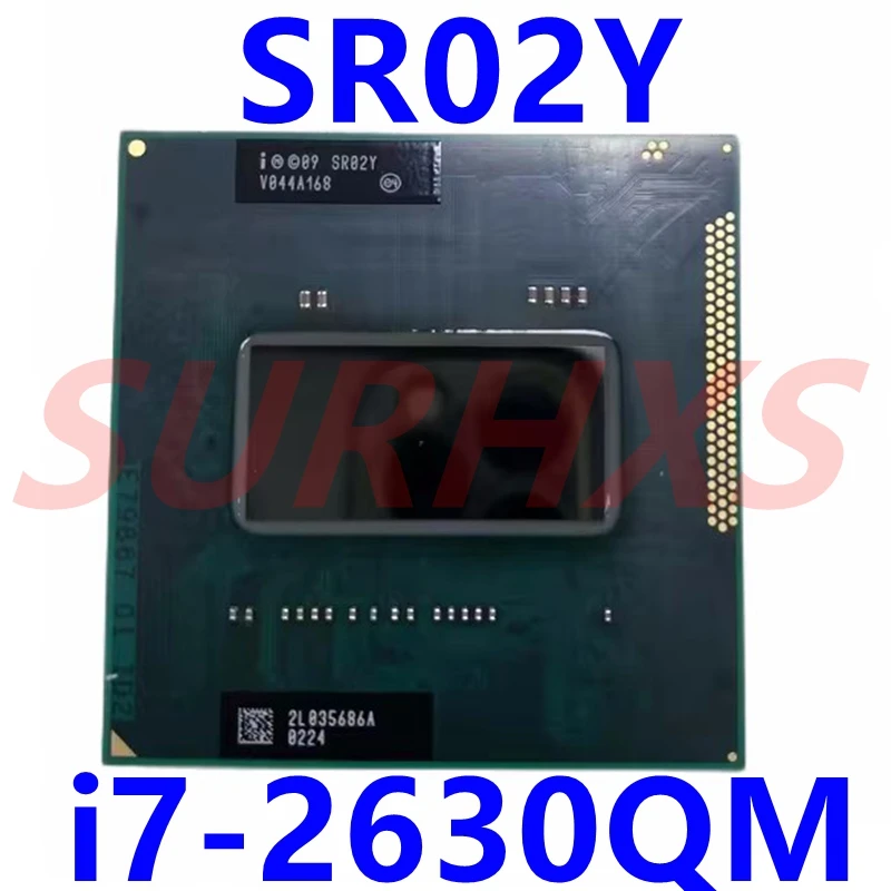 

Core i7-2630QM I7 2630QM SR02Y 2.0 GHz CPU Processor 6M 45W Socket G2 / rPGA988B