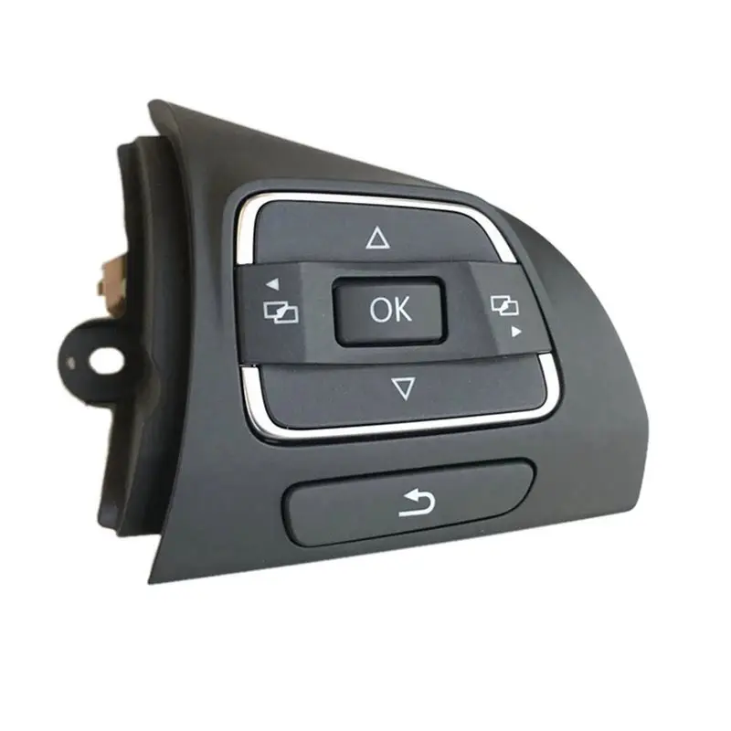 Simple 2X Car Right Side MFD Steering Wheel Buttons Switch For Golf MK6 Tiguan Jetta MK6 EOS 5C0959537A/5C0959538B view 6