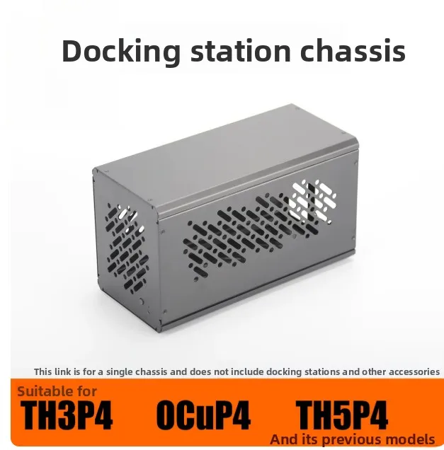 Boîtier de station d'accueil Thunderbolt 3/4 pour GPU, en aluminium, avec ventilateurs de refroidissement pour carte graphique externe