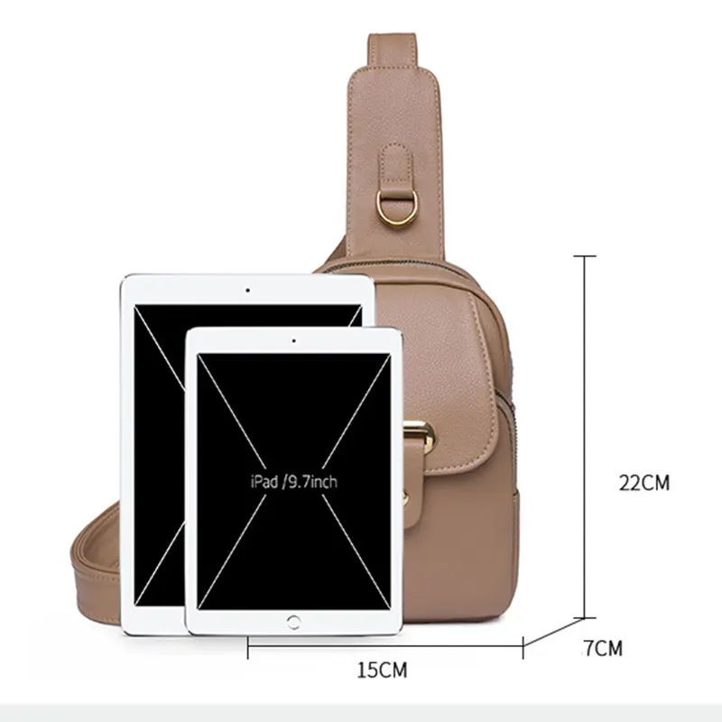 Vrouwen Tas Borst Zakken Zachte Pu Leer Nieuwe Trend Zakken Vrouwelijke Crossbody Tas Schouder Messenger Zakken Meerdere Zakken Pak Designer