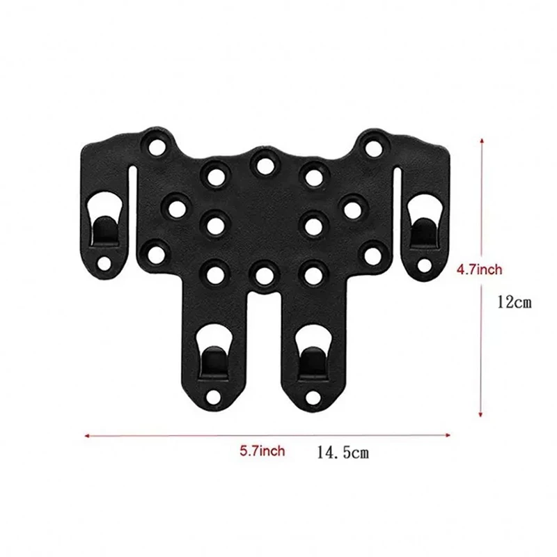 Molle Adapter Speed Clip Platform Airsoft Glock 17 M92 Holster Rail Case Mount Hunting Holster Adapter Gun Accessories