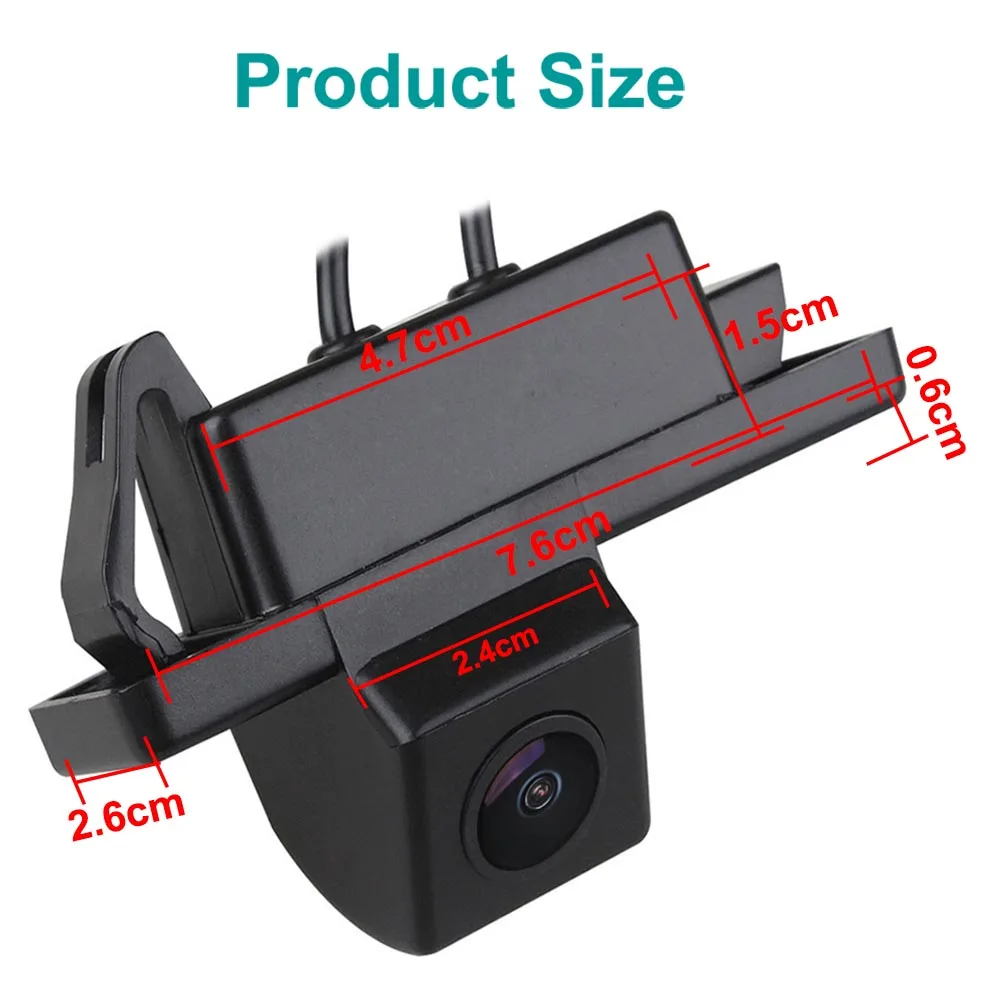 ZIQIAO for Nissan X-Trail T31 Pathfinder Juke QashqaI Geniss Citroen C4 C5 C-Triomphe Peugeot 307cc HD Rear View Camera HS024