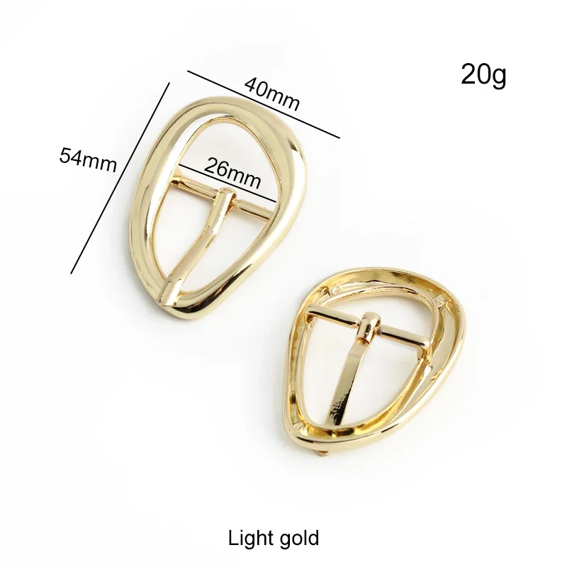 5/20/50PCS 54x40/28x26/39x36MM Metal Slider Buckles For Handbag Shoes Bags Backpack Strap Pin Belt Buckle Sewing Accessories
