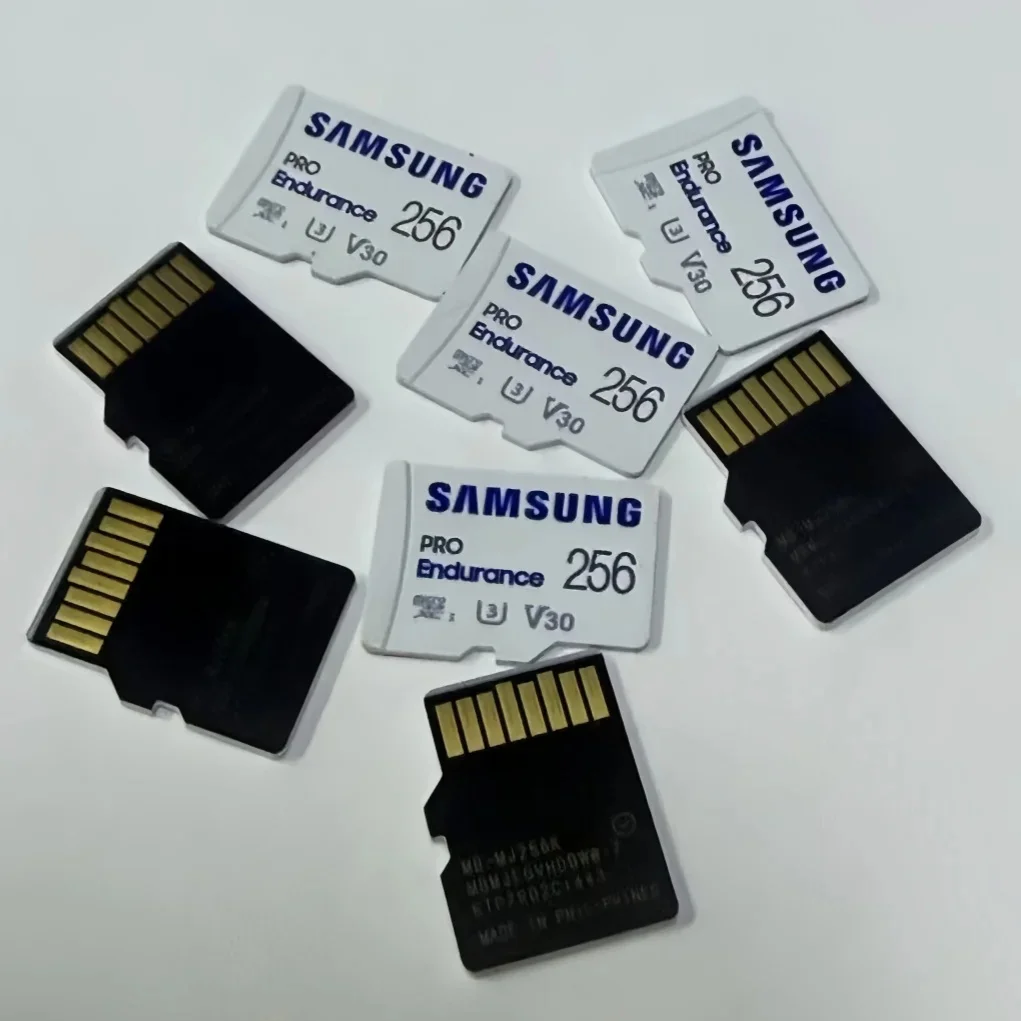 Oryginalna karta pamięci Samsung PRO Endurance 128GB 256GB MicroSDXC z adapterem do kamery samochodowej, kamery osobistej i kamery bezpieczeństwa C10 U1 — zdjęcie produktu 5