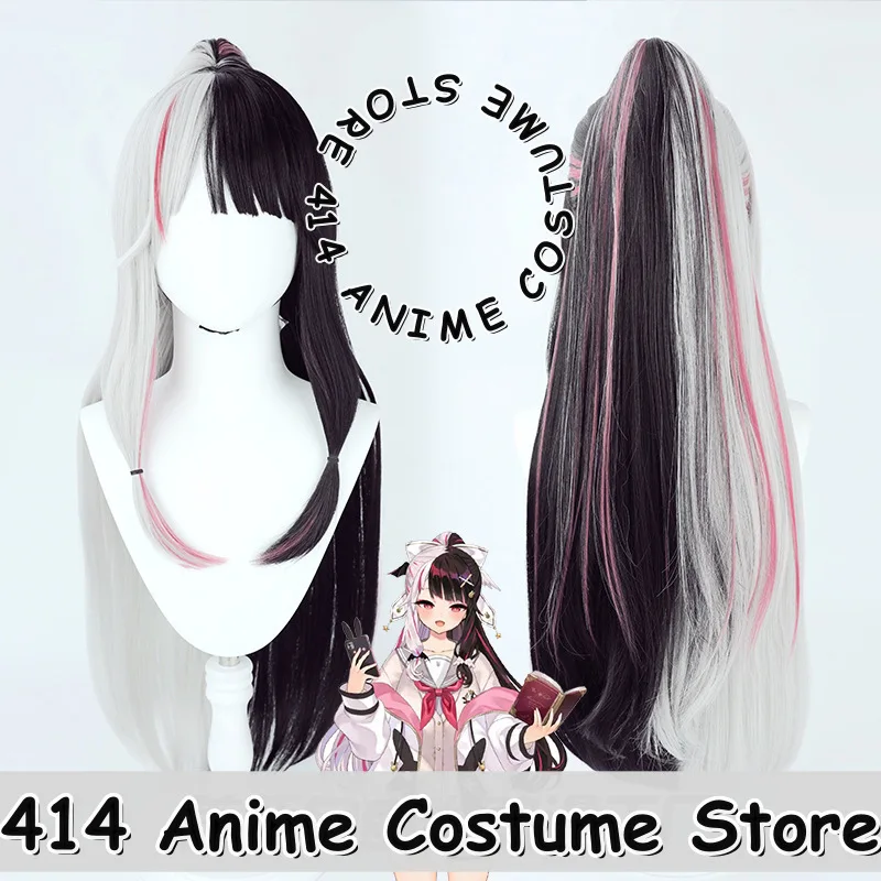 

Natsume Reina Cosplay Wig Anime Game NIJISANJI VTuber Characters Party Wigs Role Play Costume Prop Synthetic Hair Headwear