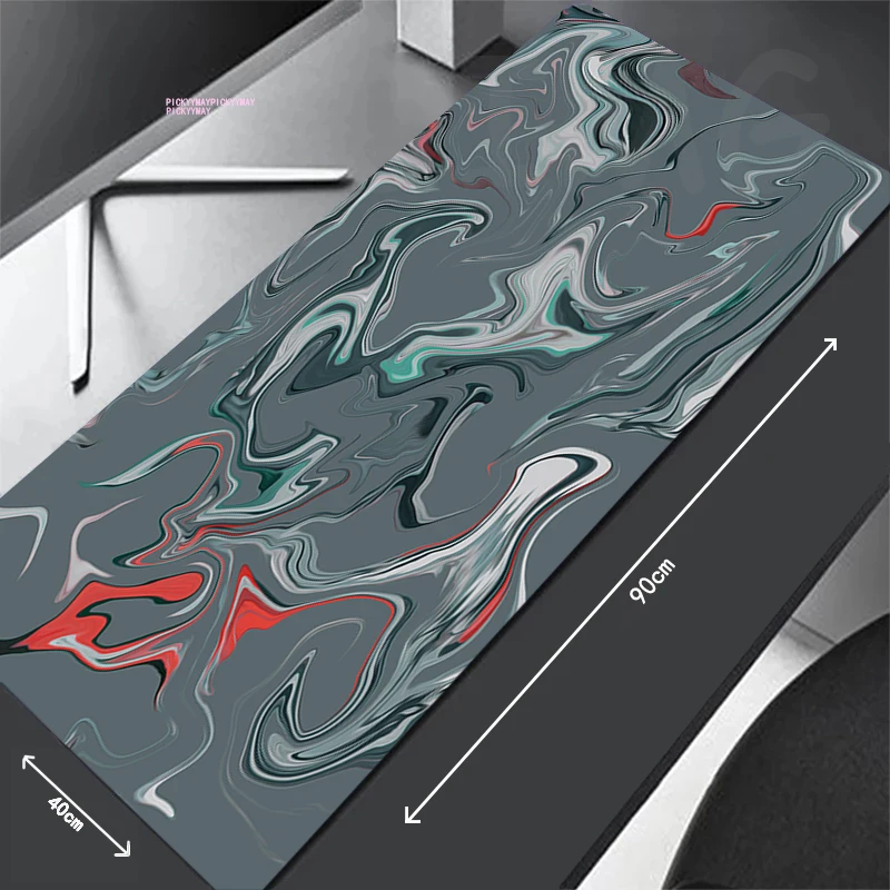 Strata Liquid Mouse Pads Gaming Mousepad Gamer Mouse Mat Keyboard Mats Desk Pad Mousepads XXL 90x40cm For Computer