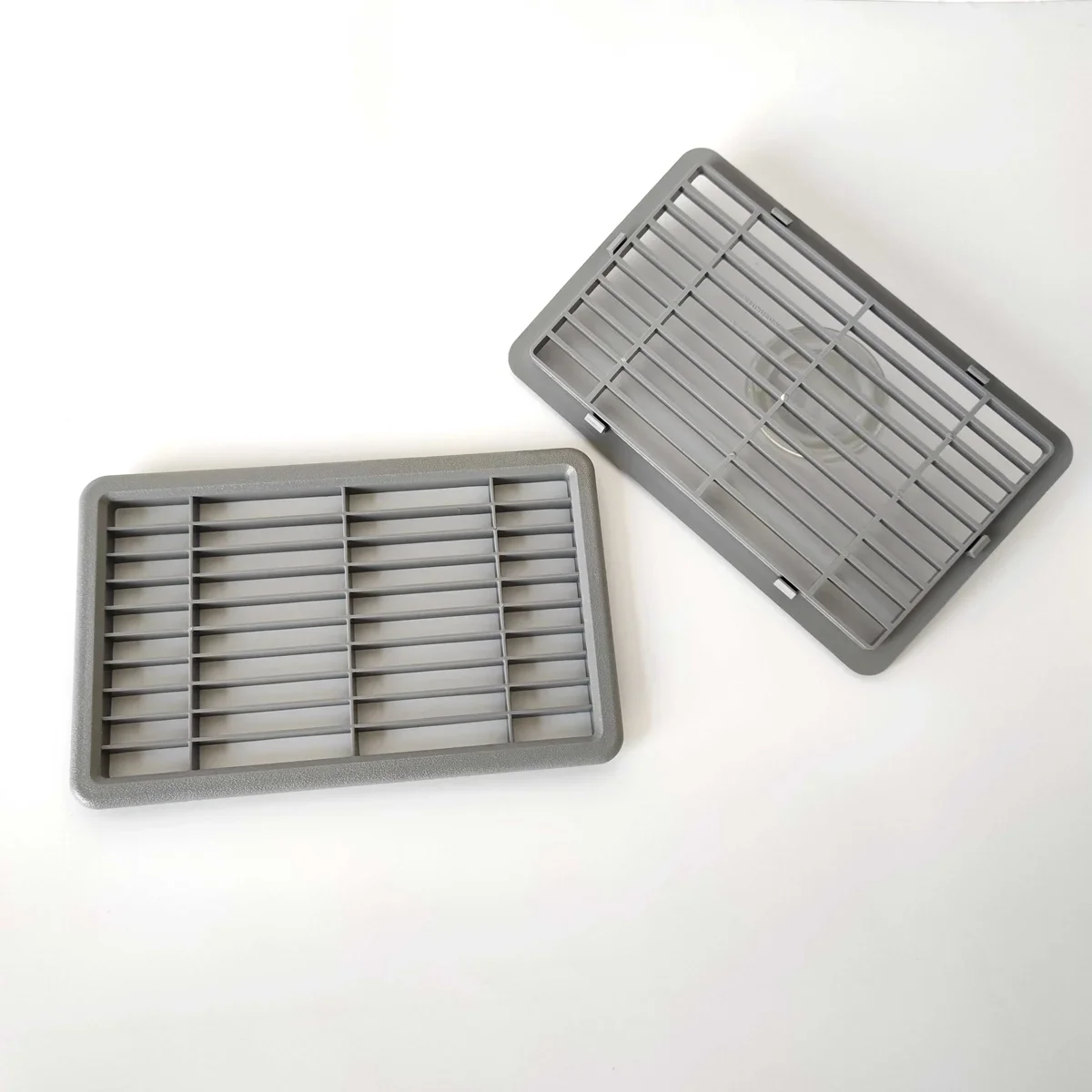 2Pcs Plastic Rectangular Air Vent Grille Cover Cabinet RV Caravan