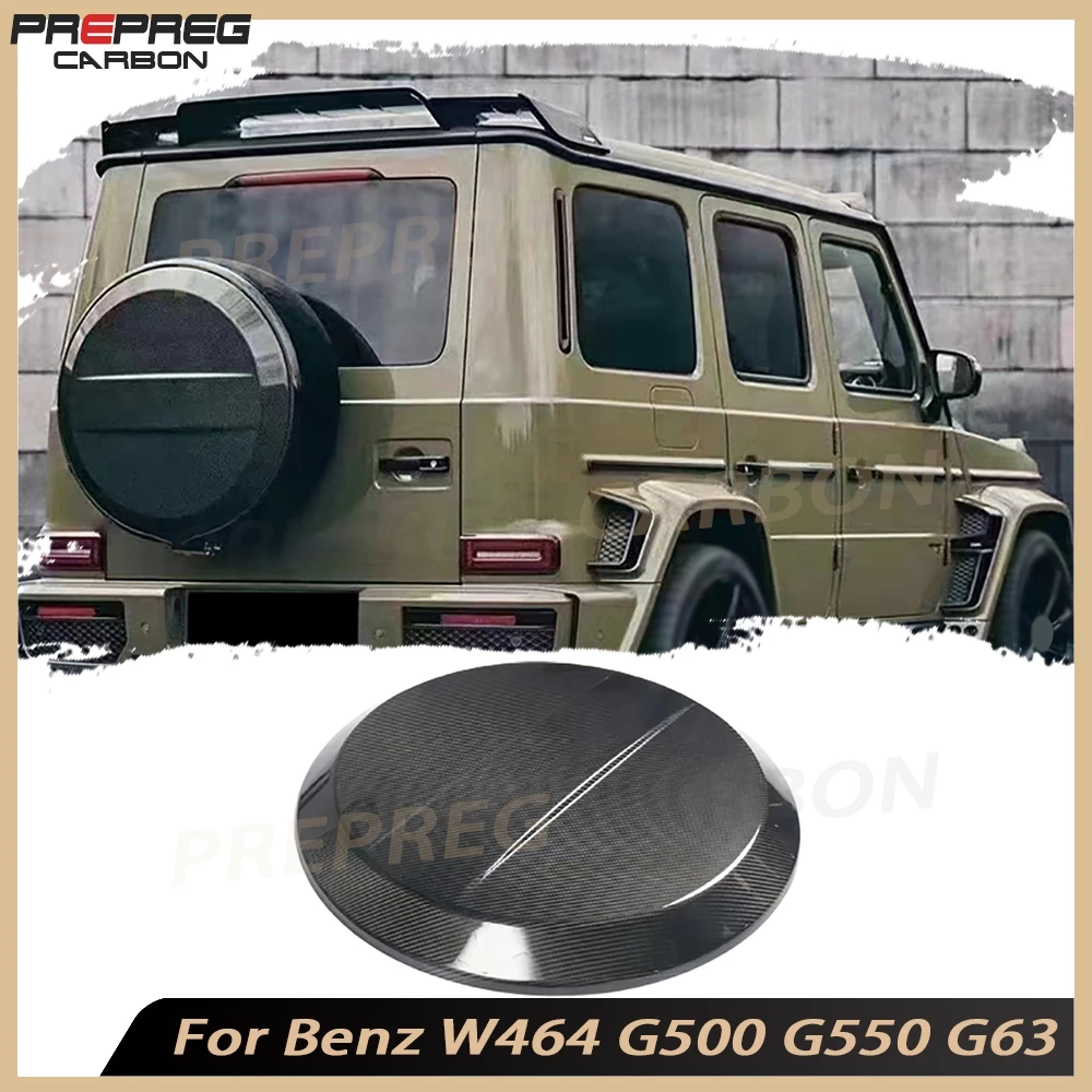 

Carbon Fiber Wheel Tire Trim Cover Accessories Car Body Kit Spare Parts for Mercedes Benz W464 G500 G550 G63 AMG 1998-2023 FRP