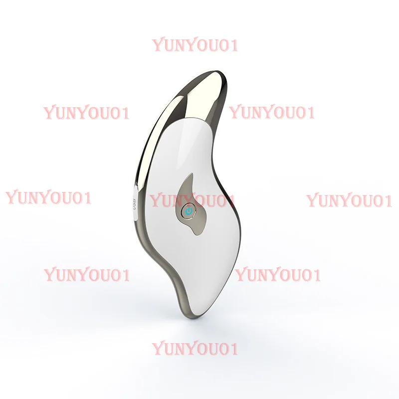Moving Gua Sha Instrument Gua Sha Plate Vibrating Massager Hot Compress Lifting Introduction Red and Blue Light Instrument