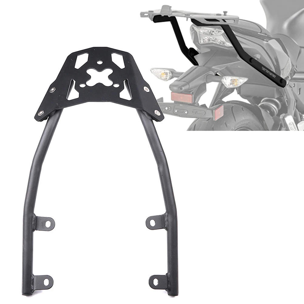 Motorcycle Steel Rear Luggage Rack Shelf Carrier Support For Kawasaki Z650 2017 2018 2019