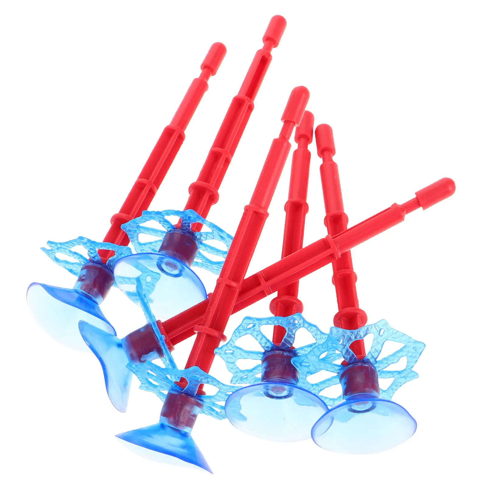 6Pcs Suction Cup Arrows Spider Replacement Plastic Outdoor Sports Game for Boys Girls Educational Activity