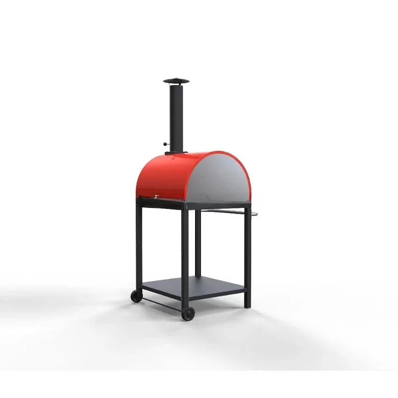 2022 Factory Australia style portable freestanding  wood pellet /charcoal pizza oven for indoor kitchen/outdoor