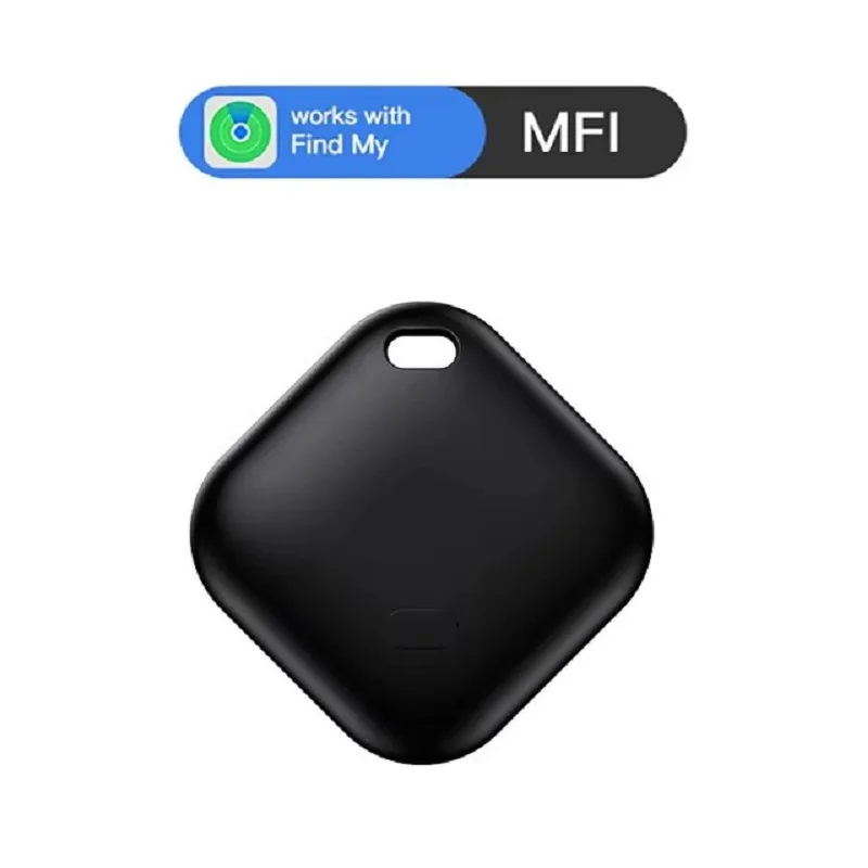 Con Apple Find My Dispositivo de recordatorio antipérdida, rastreador Bluetooth con clasificación MFI, buscador de llaves para mascotas para niños,