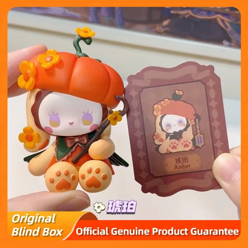 حقيقي إيما سيكريت فورست العطور ديسكفري سلسلة صندوق أعمى لطيف إيما أنيمي الشكل حلية لعبة مجسمة صندوق غامض دمية هدية