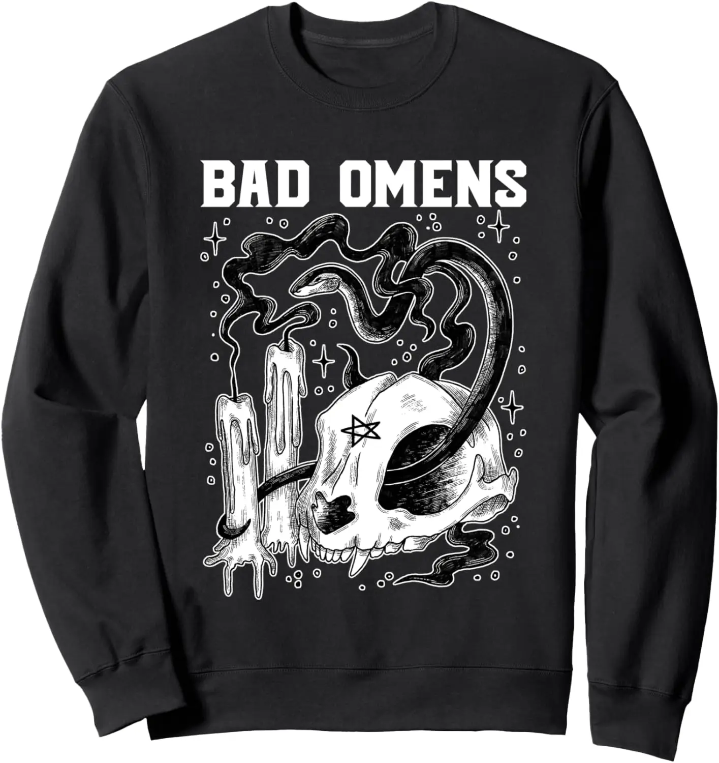 

Толстовка Bad Omens Snake And Skull Bad Omens