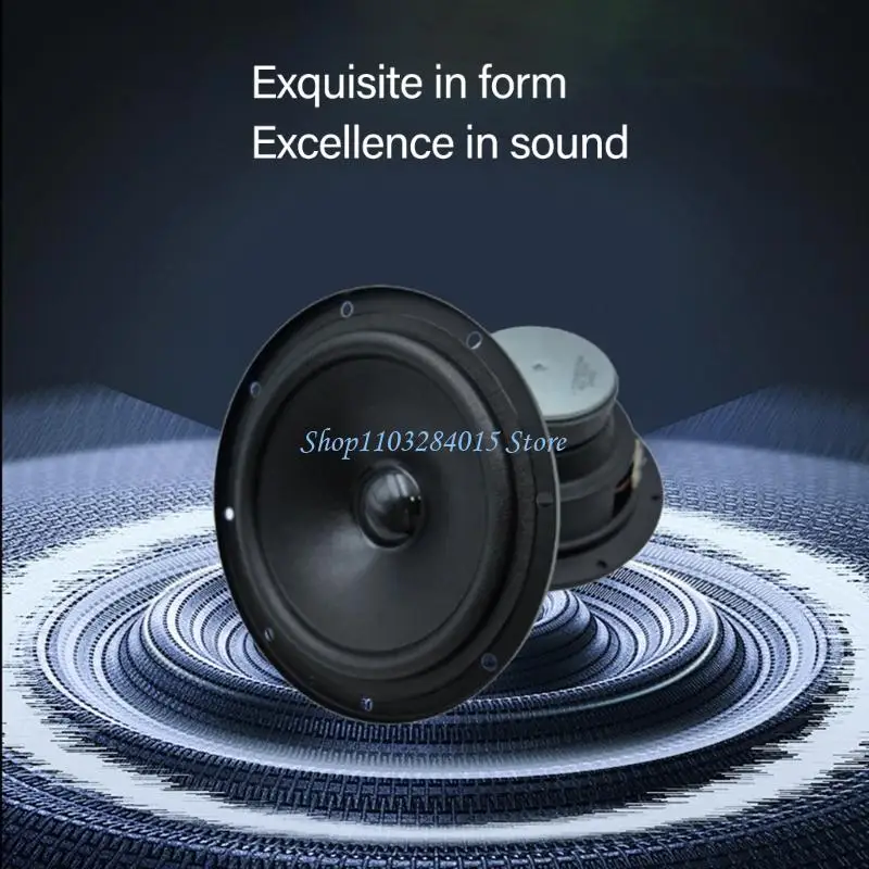 R6FF IPX5 Waterproof Midranged Horn Car Auditory Speaker 30W 8Ω 30W Midrange Loudspeaker IPX5 Waterproof And Amplifiers