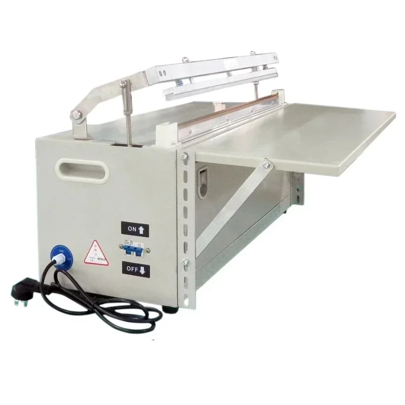 Automatic Aluminum Foil Bag Heat Sealing Film Sealing e Cutting Machine, Comercial, 60cm