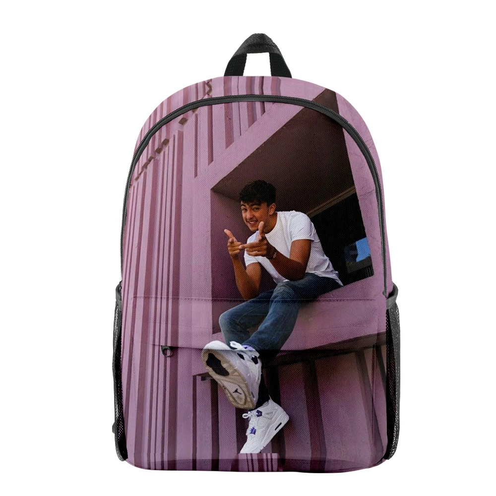 Classic Peculiar Novelty Cool Inoxtag pupil Bookbag Notebook Backpacks 3D Print Oxford Waterproof Boys/Girls Travel Backpacks