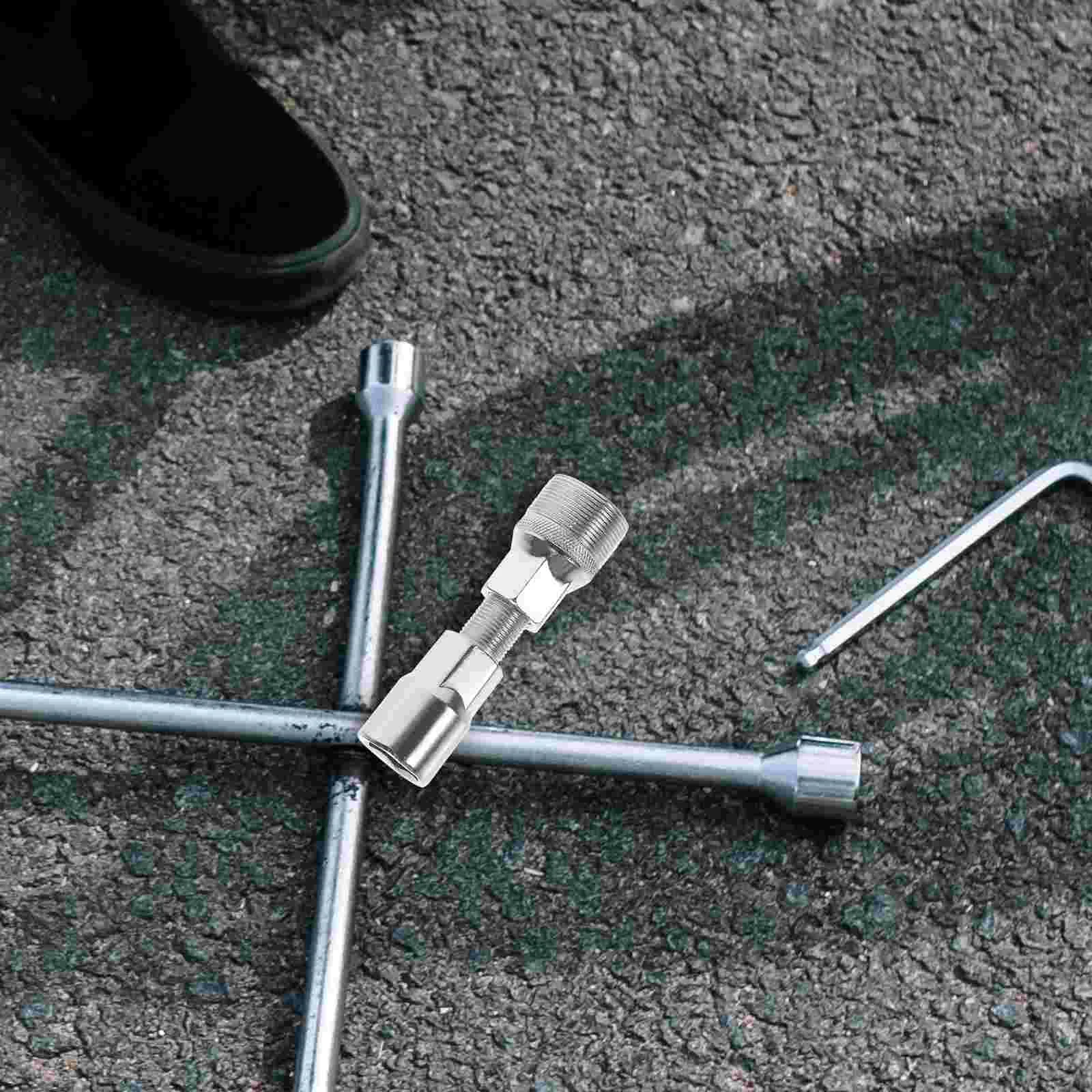 1 set Carbon Steel Removal Arm Bike Crank Puller Lever Repair Tools Bike Crank Removal Tool Sturdy Longlasting