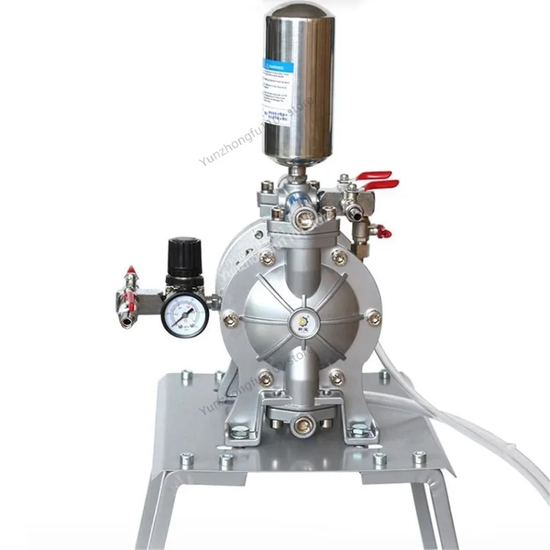 A‑15A Pneumatic Diaphragm Pump 0.15‑0.7MPa Portable Double‑Acting Membrane Pump Air‑Operated Pump