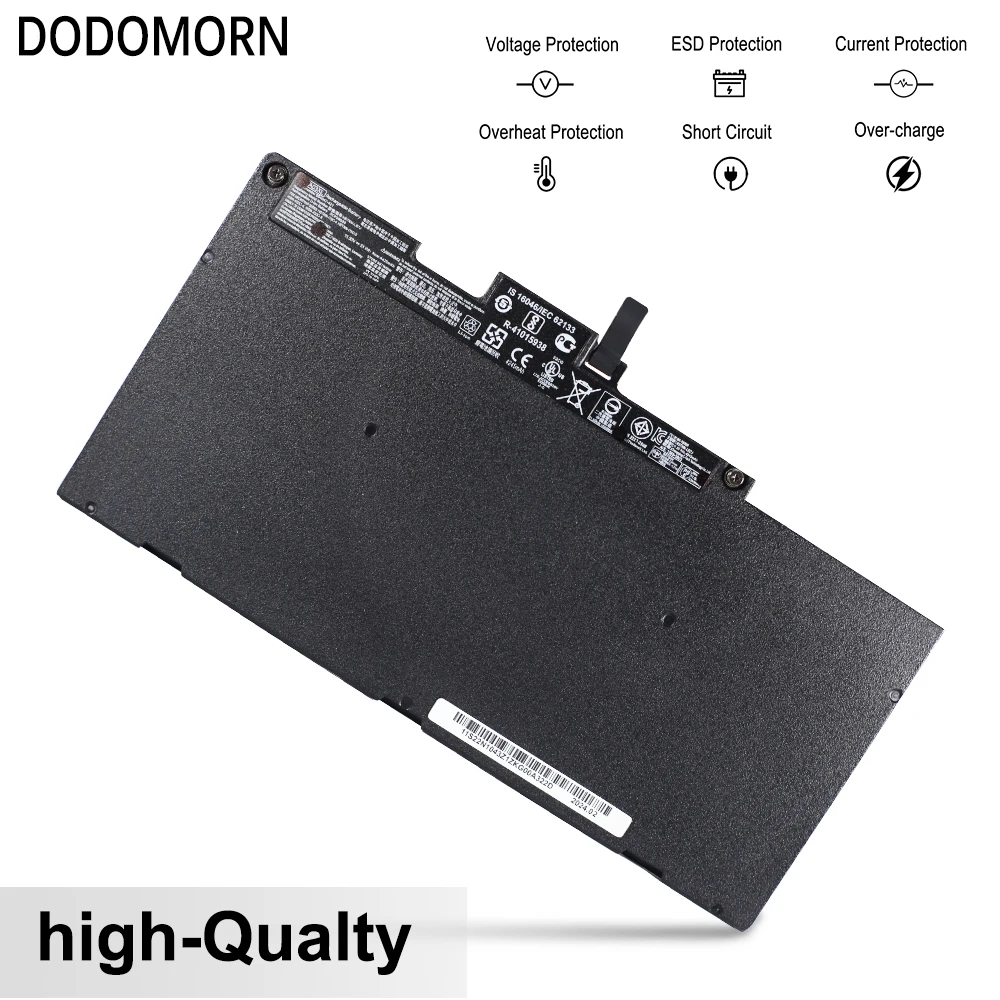 DODOMORN-Bateria de portátil recarregável para HP Elitebook, TA03XL, 11.55V, 854047-421, HSTNN-LB7J, bateria de reposição de alta qualidade para HP Elitebook 755 840 848 850 G4