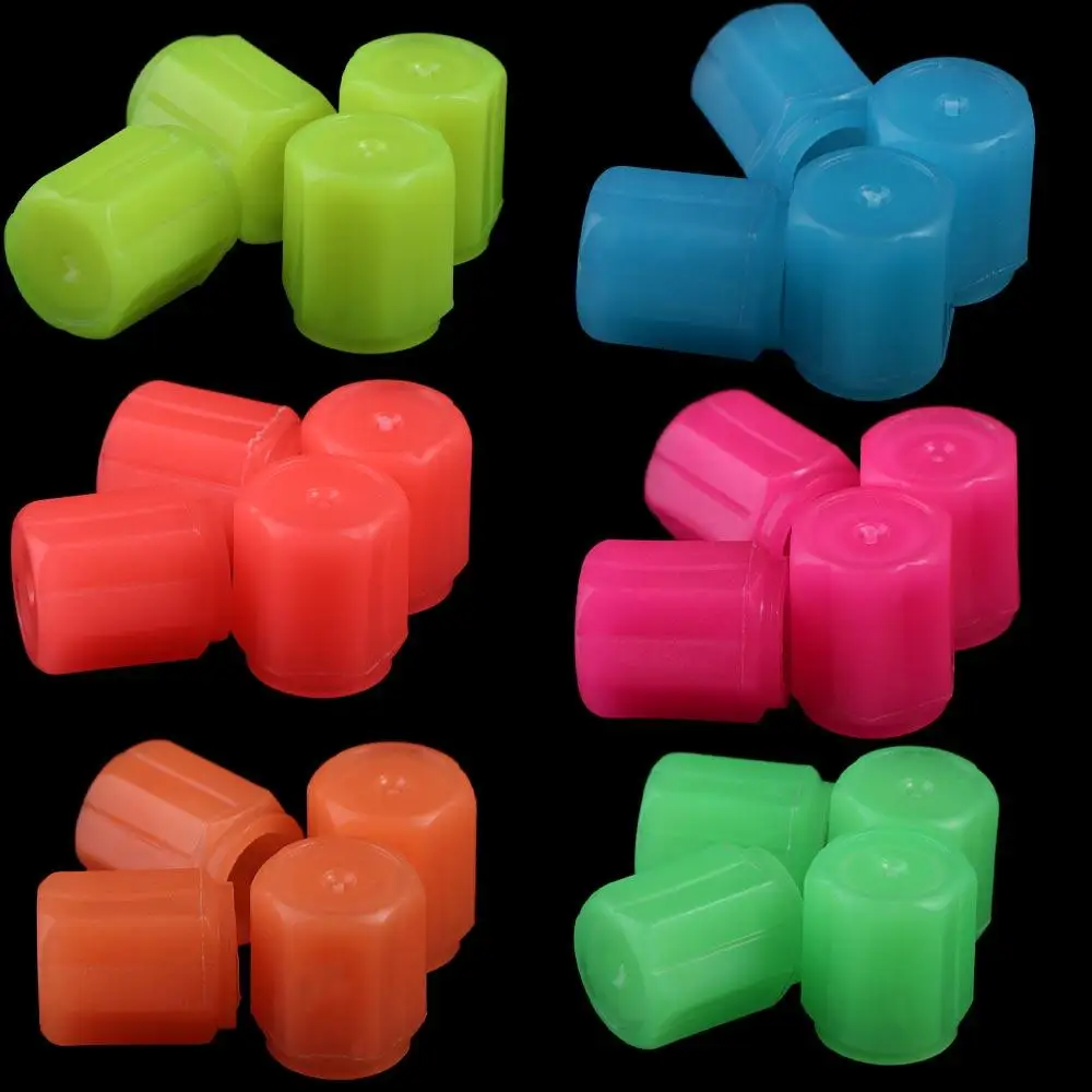 

Stem Air Caps Tires Accessories Plastic Auto Parts Tire Valve Stem Caps Luminous Valve Cap Stem Air Valve Caps Tyre Stem Cover