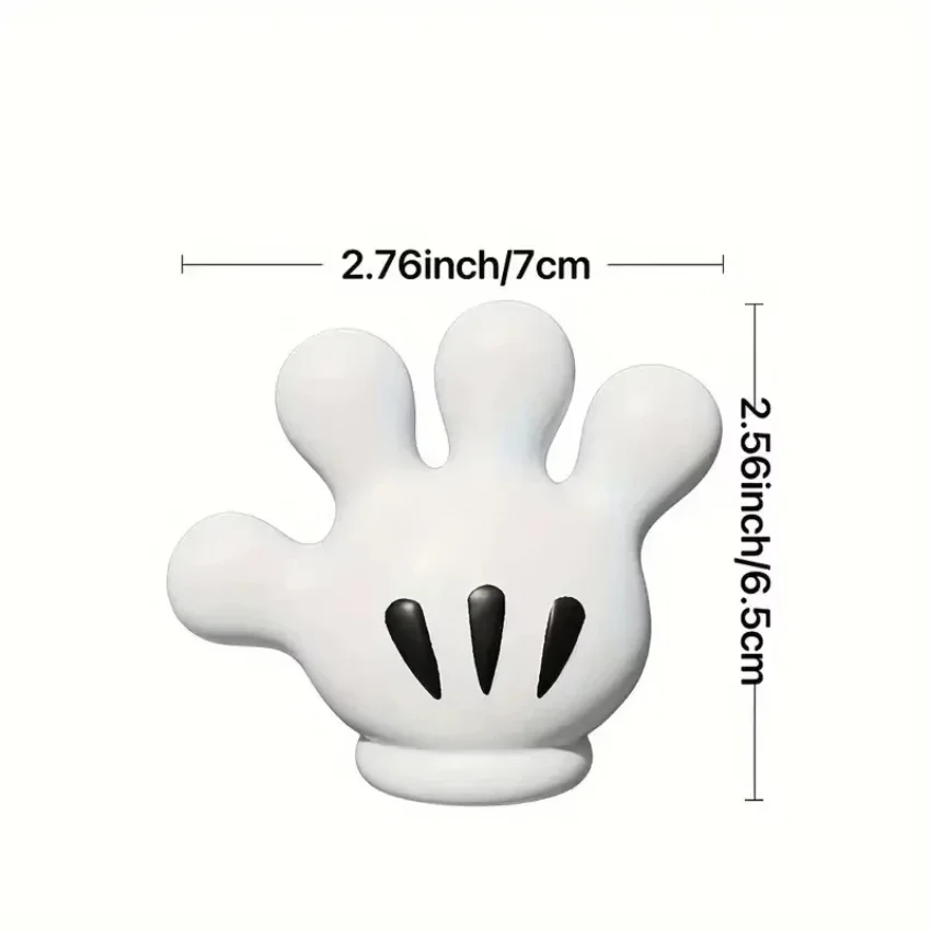 Picture 4: Toothbrush holder Mickey Palm cute bathroom towel suction cup multi-function hook traceless hook data cable winder