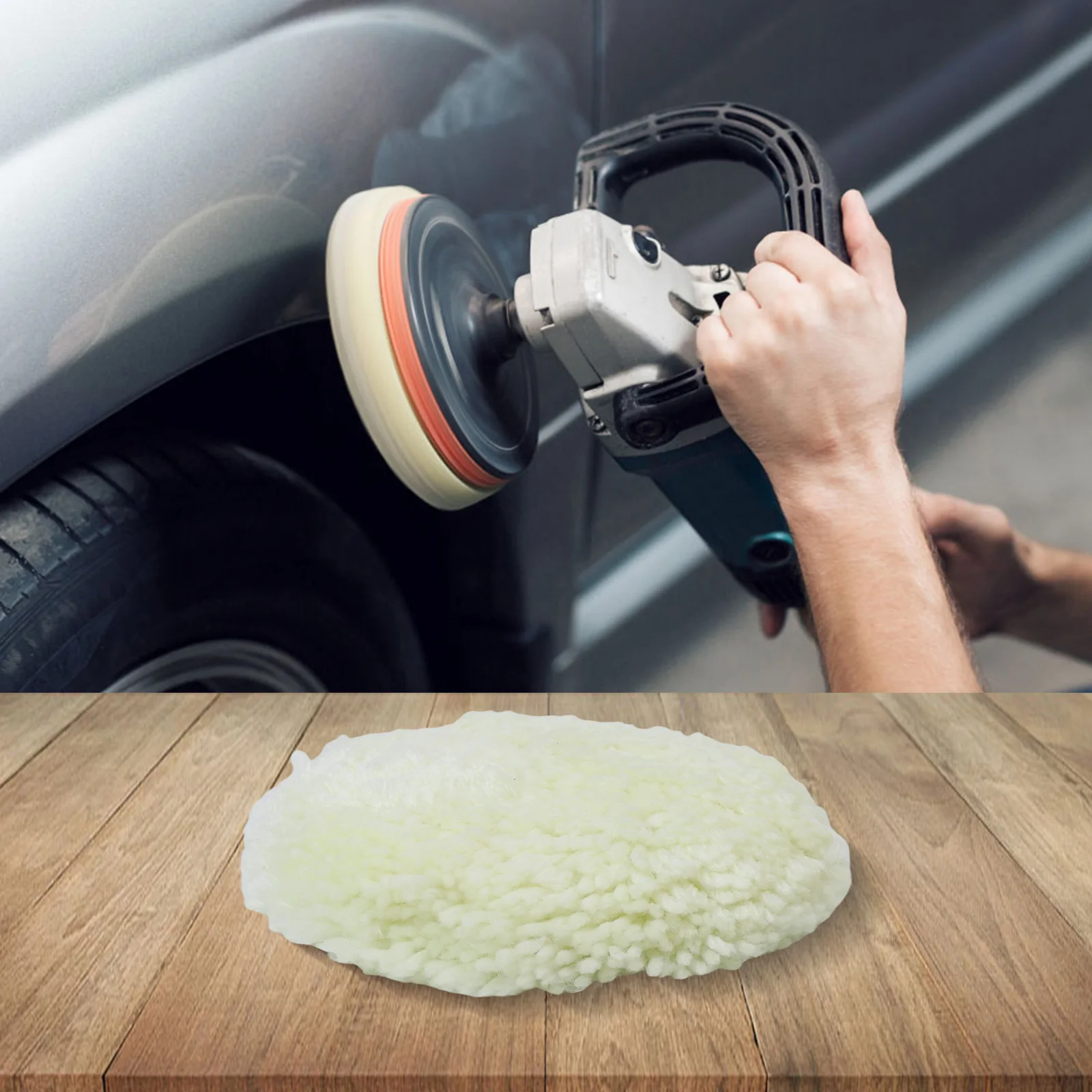 Wool Polishing Pad Accessories Automobile Manufacturing Automobile Wheels for durable Good Wool Power Tool Practical